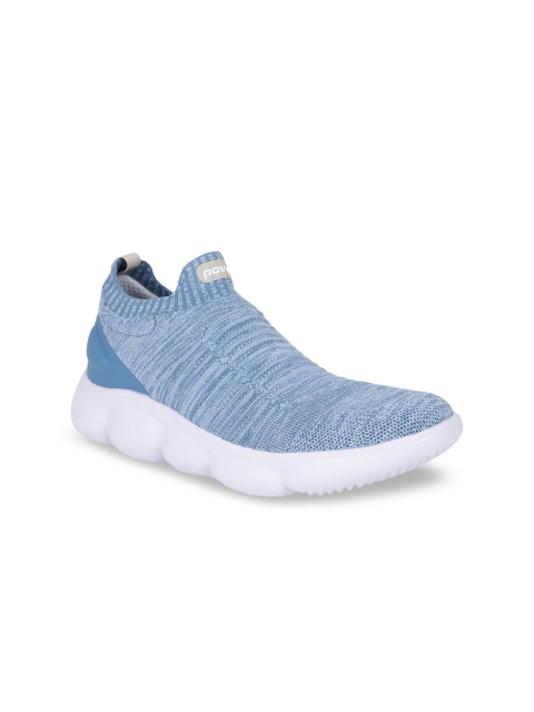 

Power Women Blue Slip-On Sneakers