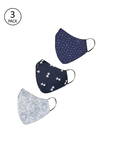 

Tossido Kids Pack of 3 Reusable 3-Ply Premium Cotton Masks, Multi