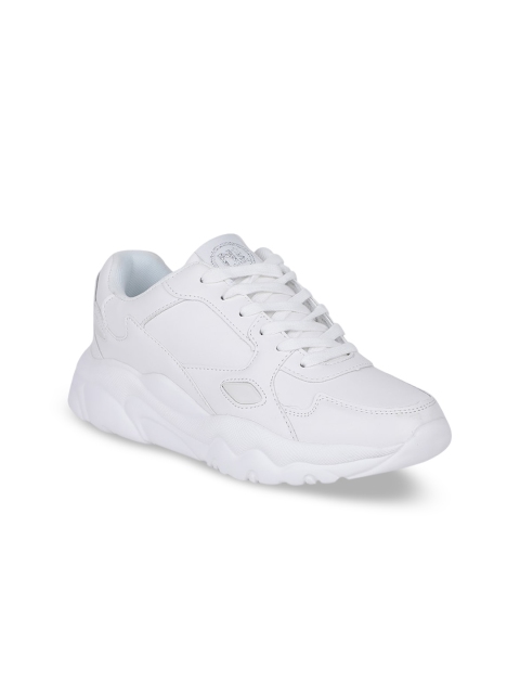 

North Star Women White Solid Sneakers