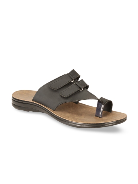 

Bata Men Black Comfort Sandals