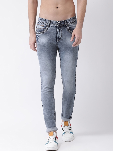 

COBB Men Blue Slim Fit Mid-Rise Clean Look Jeans