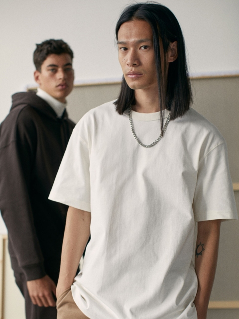 

H&M Cotton T-shirt, White