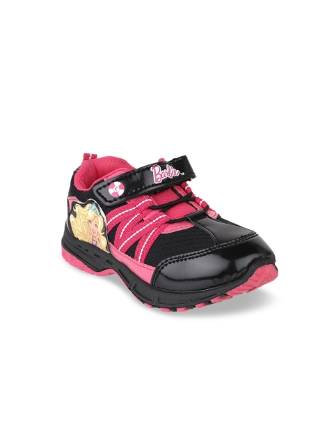 

Kids Ville Girls Black Barbie Sneakers