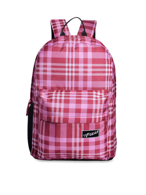 

F Gear Unisex Red & Pink Backpack