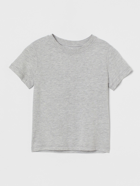 

H&M Boys Grey Cotton T-Shirt