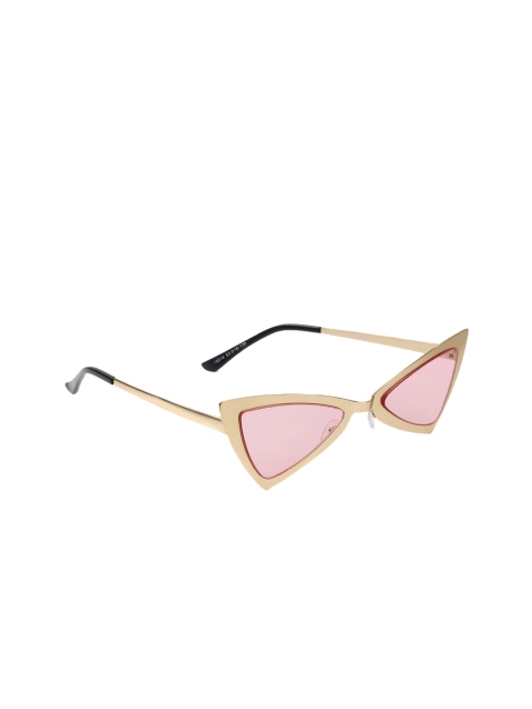 

Floyd Unisex Cateye UV Protected Sunglasses 18914 GOLD, Pink
