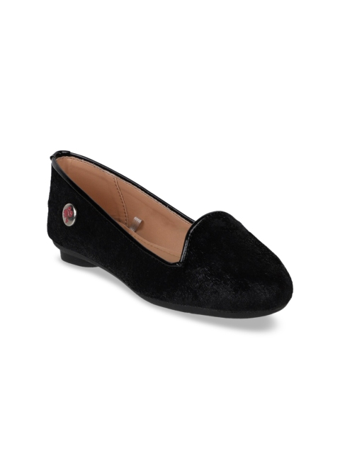 Kids Ville Girls Black Barbie Ballerinas