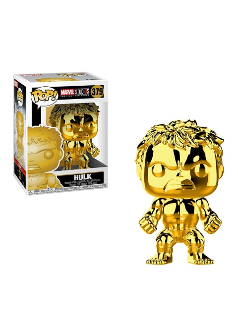 

Funko Pop Marvel MS 10 Hulk Bobblehead, Gold