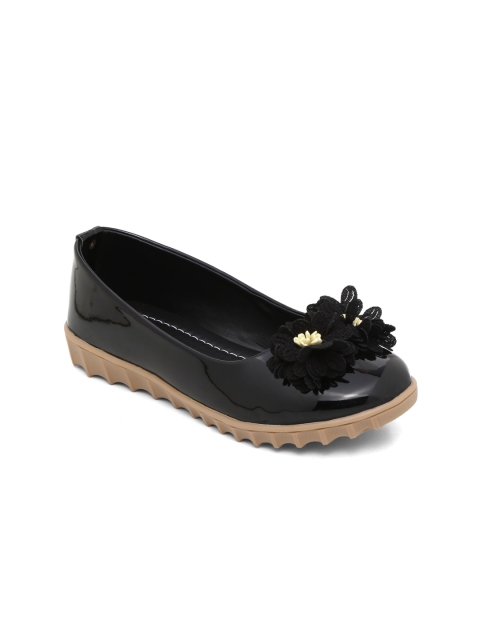 

Chipbeys Girls Black Embellished Ballerinas