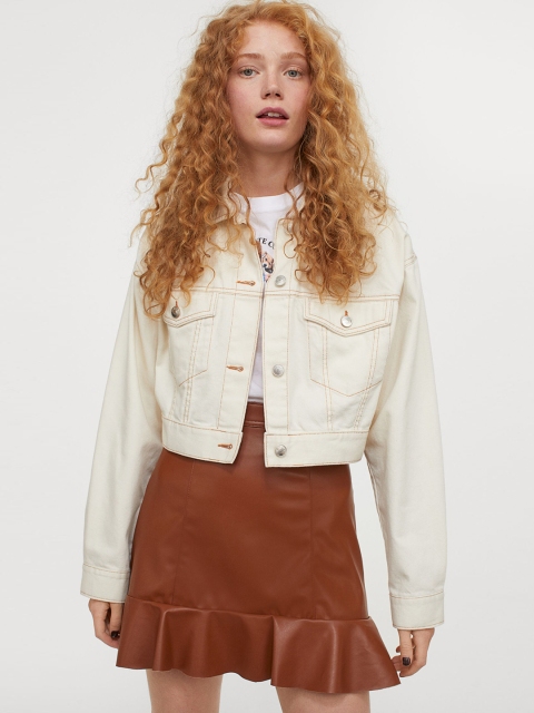 

H&M Women Brown Flounced Skirt