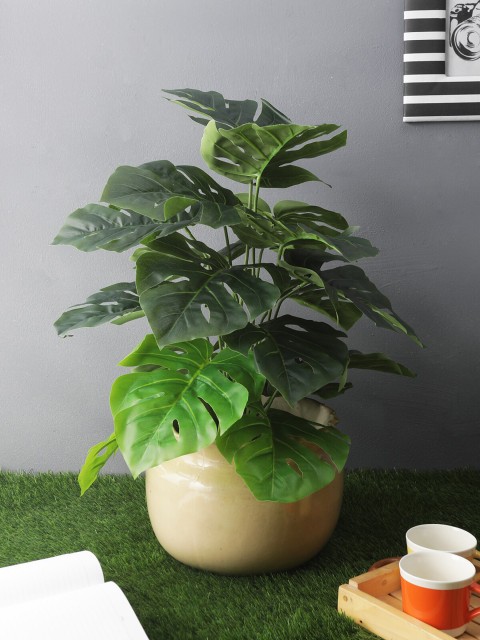 

OddCroft Green Artificial Split Leaf Philodendron Floor Plant