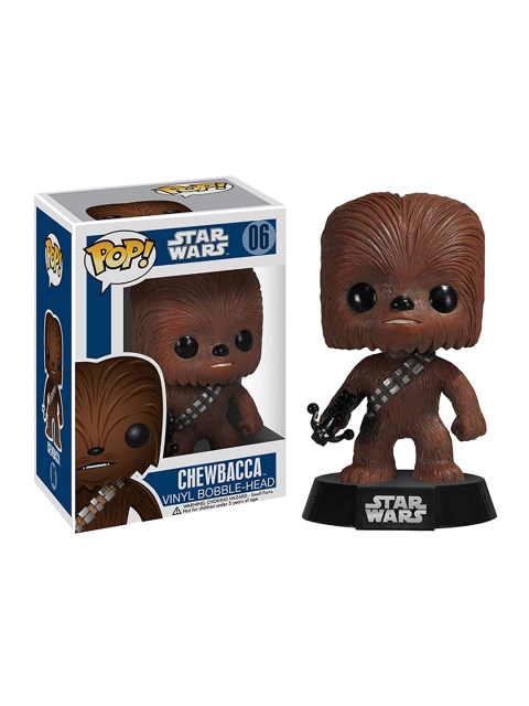 

Funko Pop Star Wars Chewbacca Bobblehead, Brown