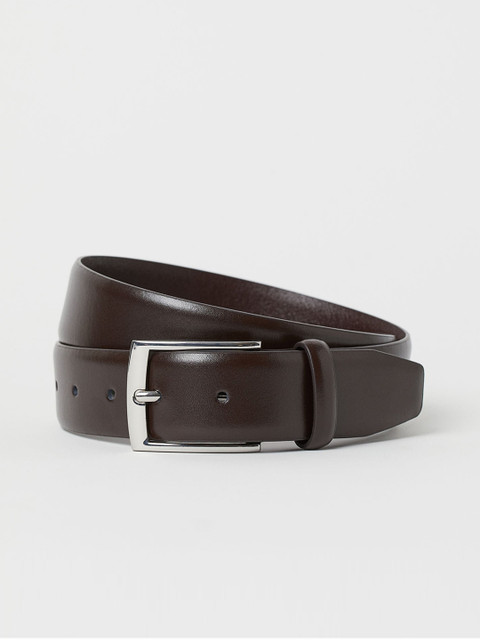 

H&M Men Brown Solid Belt