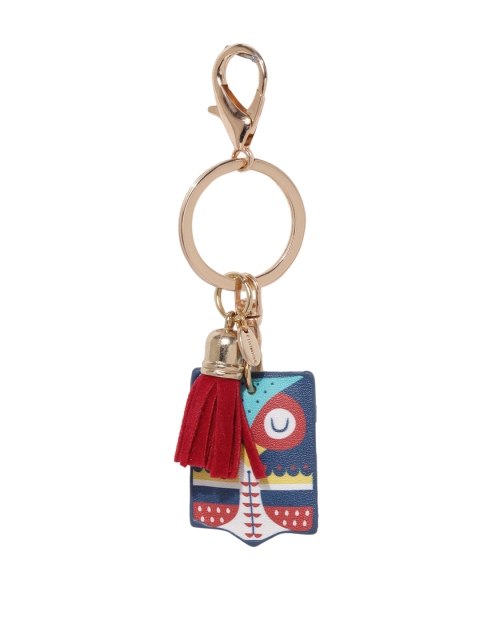 

Chumbak Multicolored Owl In The Woods Tasselled Bag Charm, Multi