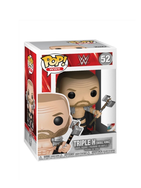 

Funko Multicolored Triple H Skull King #52 Bobblehead Collectible, Black