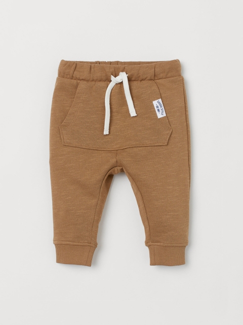 

H&M Boys Beige Cotton joggers