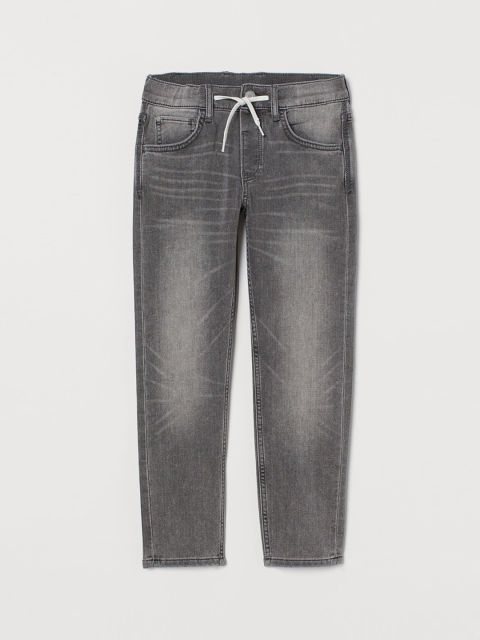 

H&M Boys Grey Super Soft Denim Joggers