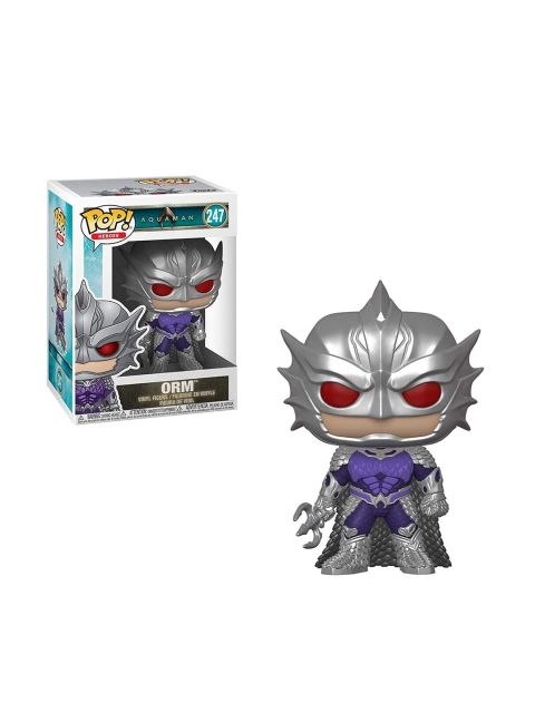 

Funko Silver & Violet Pop DC Aquaman Ocean Master ORM Bobblehead Collectible#247
