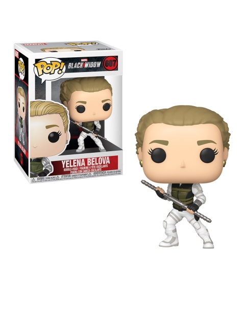 

Funko Multicolored Black Widow Bobblehead Collectible, White