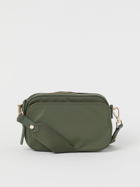 

H&M Women Green Solid Small Shoulder Bag