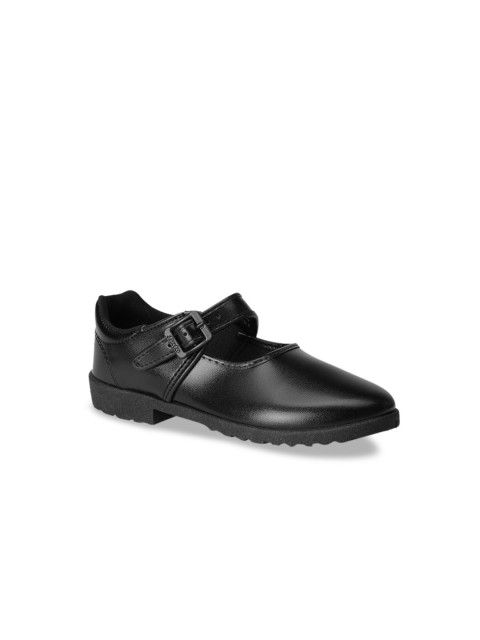 

Bata Girls Black Solid Ballerinas