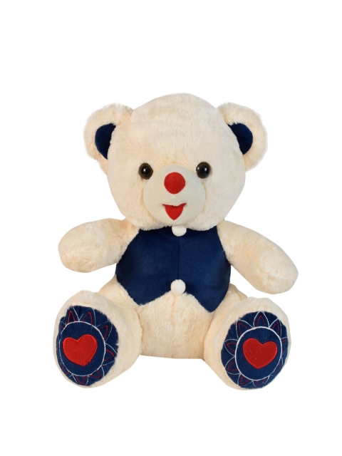 

Ultra Kids Cream-Coloured & Blue Charlie Teddy Bear Soft Toy