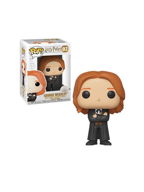 

Funko black Pop George Weasley Yule Figurine from Harry Potter
