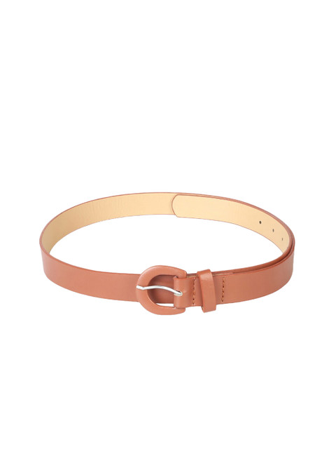 

CRUSSET Women Tan Brown Solid Belt