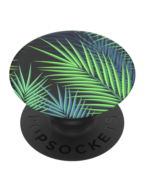 

PopSockets Green & Blue Midnight Palms Basic PopGrip