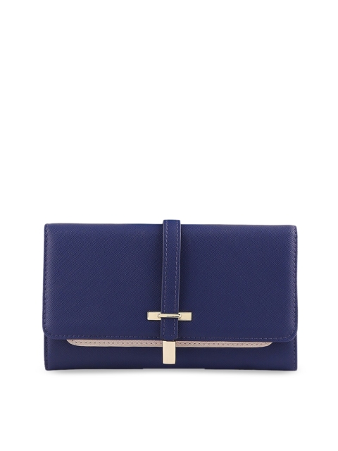 

GIORDANO Women Navy Blue Solid Card Holder