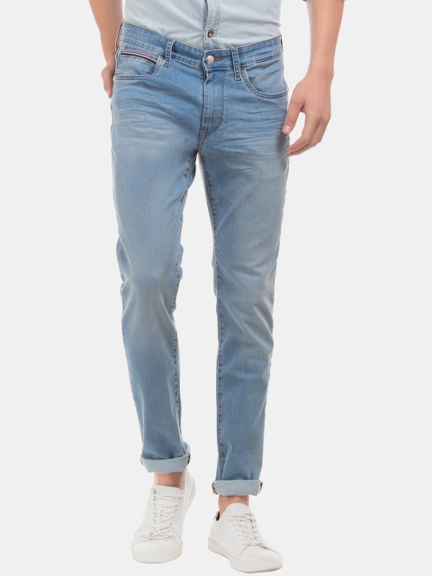 

U.S. Polo Assn. Men Blue Slim Fit Mid-Rise Clean Look Jeans