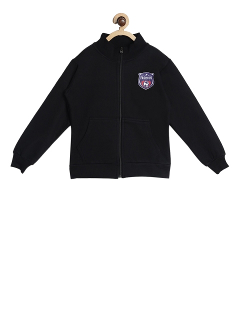 

SWEET ANGEL Girls Black Solid Sweatshirt