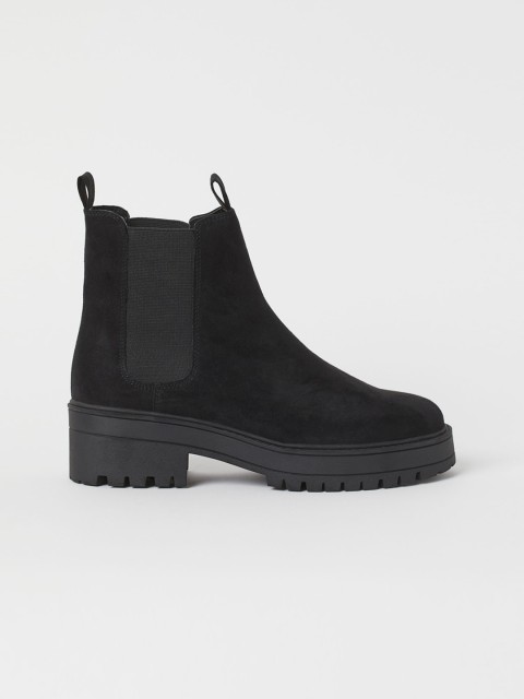

H&M Women Black Chelsea boots