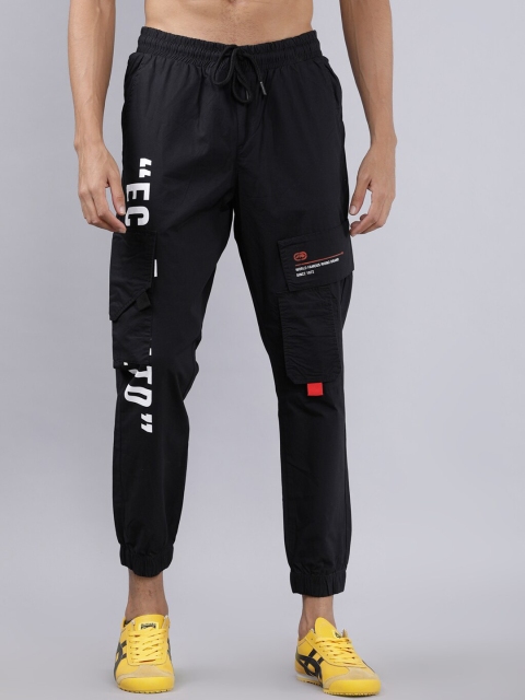 

Ecko Unltd Men Black Slim Fit Printed Joggers