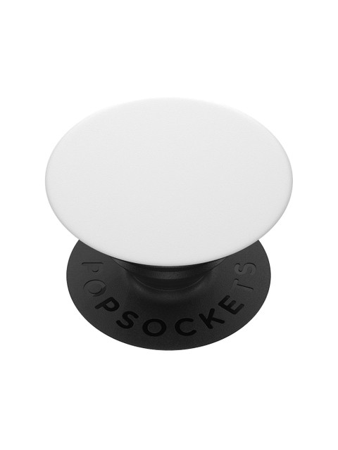 

PopSockets White Solid Basic PopGrip