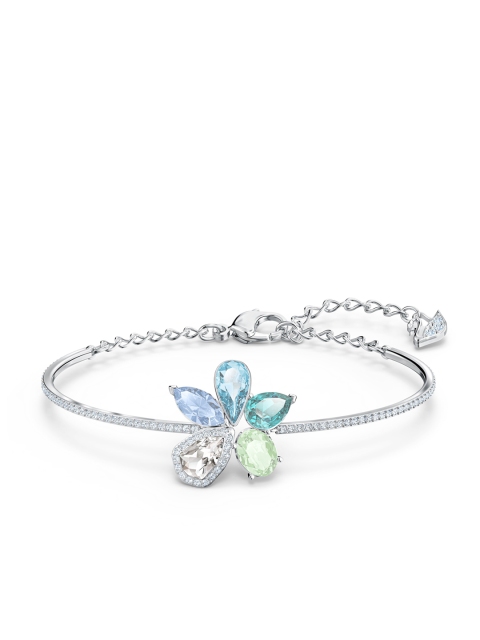 

SWAROVSKI Rhodium-Plated Link Bracelet, Silver