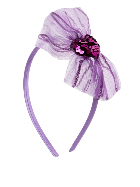 

Stoln Purple Embellished Hairband