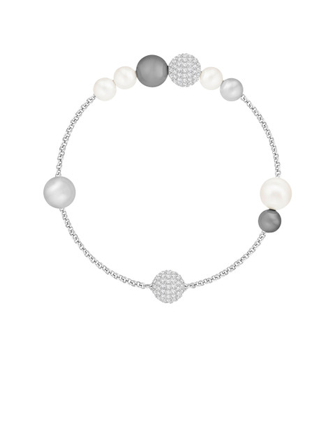 

SWAROVSKI Rhodium-Plated Bracelet, Silver