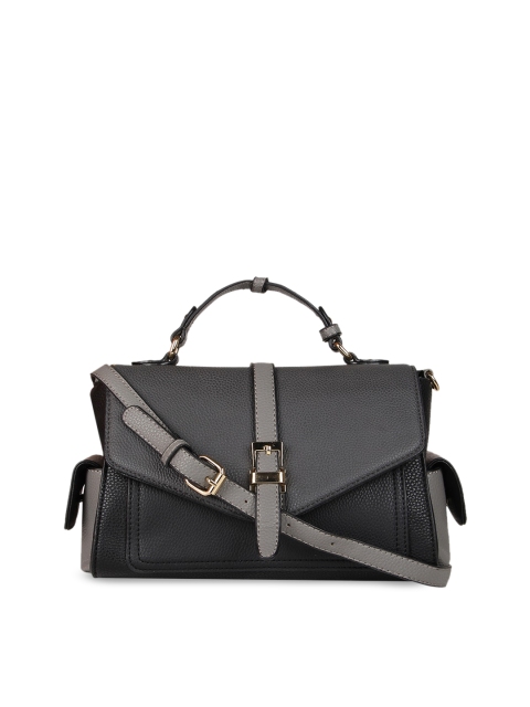 

Rocia Black Colourblocked Sling Bag