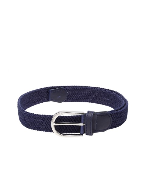 

Apsis Unisex Blue Braided Belt