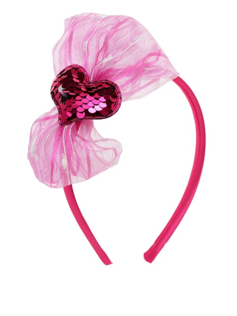 

Stoln Girls Pink Embellished Hairband