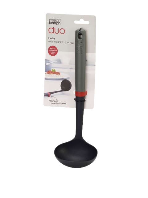 

Joseph Joseph Black & Grey Duo Ladle With Integrated Tool Rest