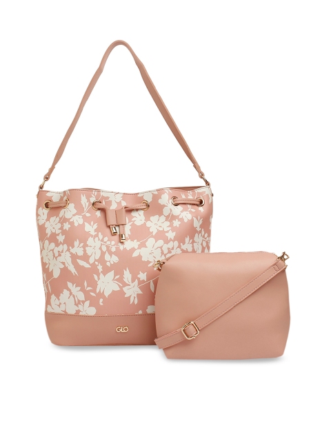 

Globus Pink Printed Shoulder Bag