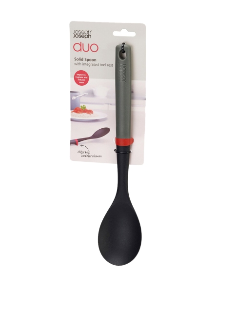 

Joseph Joseph Black & Grey Duo Spoon With Integrated Tool Rest