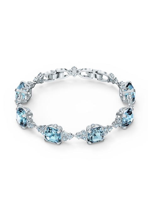 

SWAROVSKI Rhodium-Plated Blue Sparkling Bracelet