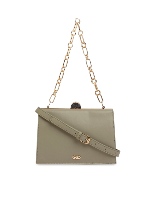 

Globus Green Solid Shoulder Bag