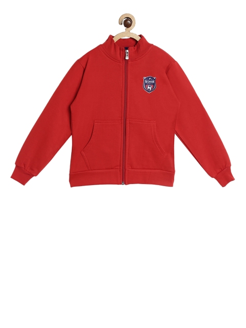 

SWEET ANGEL Girls Red Solid Sweatshirt