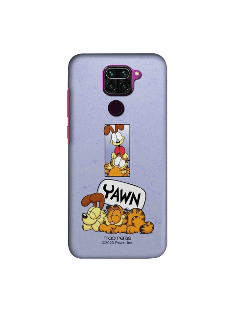 

macmerise Lavender & Brown Bff For Life Garfield Xiaomi Redmi Note 9 Back Cover
