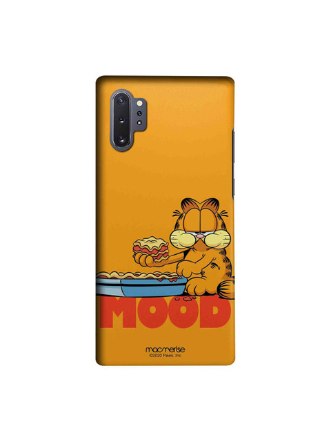

macmerise Orange & Blue Cartoon Character Garfield Lasagna Mood Printed Samsung Galaxy Note 10 Plus Back Cover