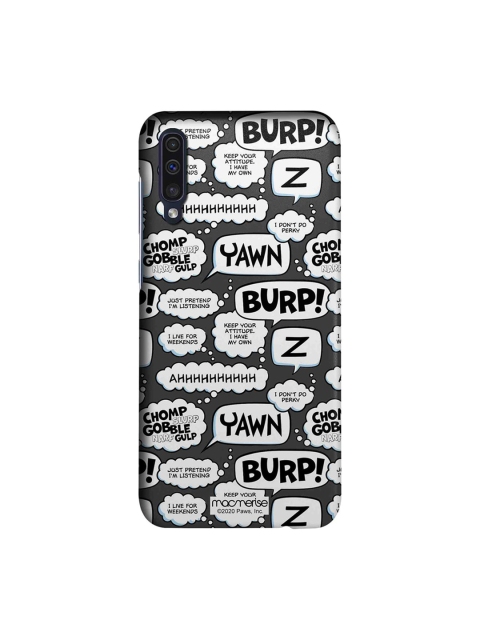 

macmerise Grey & White Moods Of Garfield Samsung Galaxy A50 Case